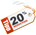 Tipp 20% REDUCTION