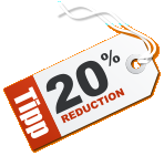 Tipp 20% REDUCTION